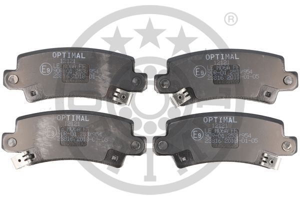 OPTIMAL BP-12121 Fren Sistemleri Fren Balatası - TOYOTA COROLLA (_E12_) uyumlu