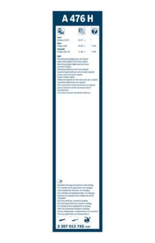 BOSCH 3 397 013 742 Kaporta & Gövde Parçaları Cam Silecek Mekanizması - FORD MONDEO IV (BA7) uyumlu
