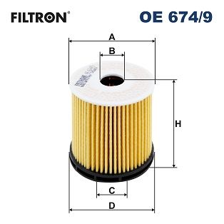 FILTRON OE 674/9 Motor Yağ Filtresi - KIA SORENTO IV (MQ4, MQ4A) uyumlu