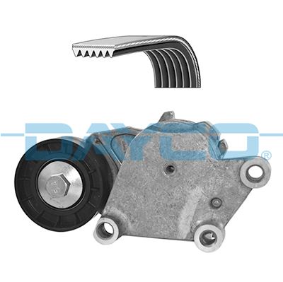DAYCO KPV257 Motor Kayış Kasnağı - CITROËN C1 (PM_, PN_) uyumlu
