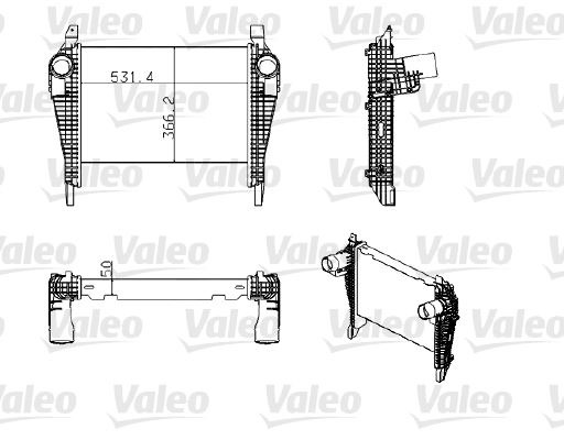 VALEO 818778 Motor Turbo Radyatörü - IVECO EUROCARGO IV uyumlu