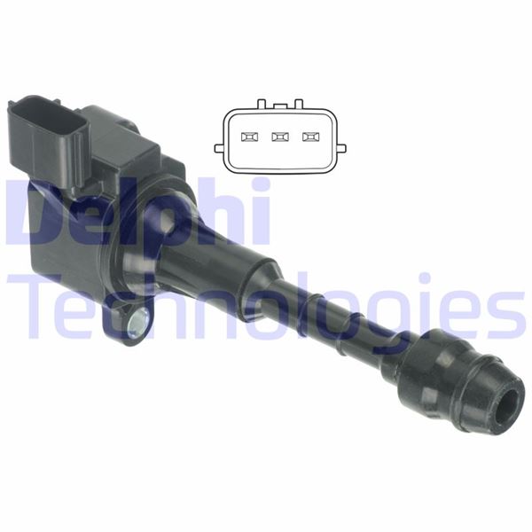 DELPHI GN10246-12B1 Ateşleme Sistemi Ateşleme Bobini - NISSAN 350Z Coupe (Z33) uyumlu