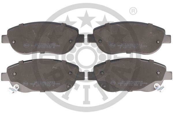 OPTIMAL BP-12559 Fren Sistemleri Fren Balatası - TOYOTA AVENSIS Sedan (_T27_) uyumlu