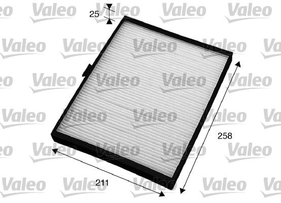 VALEO 715591 İklimlendirme Sistemi Polen Filtresi - HYUNDAI ELANTRA III (XD) uyumlu