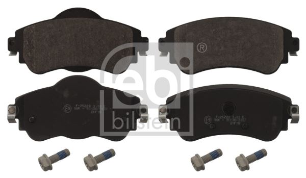 FEBI BILSTEIN 16866 Fren Sistemleri Fren Balatası - CITROËN C4 II (NC_) uyumlu