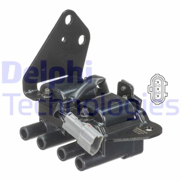 DELPHI GN10795-12B1 Ateşleme Sistemi Ateşleme Bobini - HYUNDAI ACCENT I (X-3) uyumlu