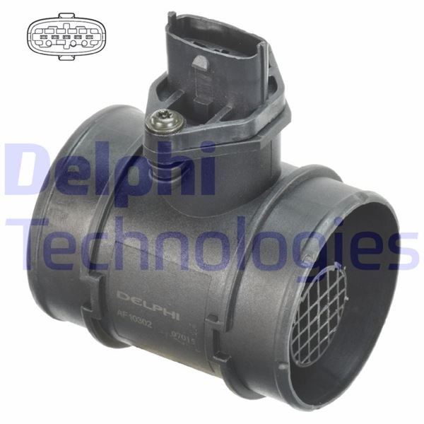 DELPHI AF10302-12B1 Motor Hava Kütle Ölçer (MAF Sensörü) - OPEL ASTRA G Station wagon (T98) uyumlu