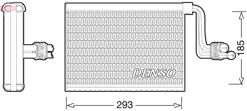 DENSO DEV05002 İklimlendirme Sistemi Evaporatör - BMW 3 Touring (E91) uyumlu