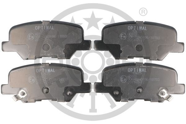 OPTIMAL BP-12675 Fren Sistemleri Fren Balatası - MITSUBISHI ASX (GA_W_) uyumlu