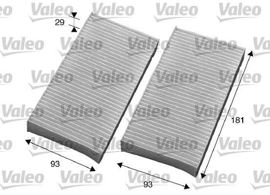 VALEO 715594 İklimlendirme Sistemi Polen Filtresi - HONDA HR-V (GH_) uyumlu