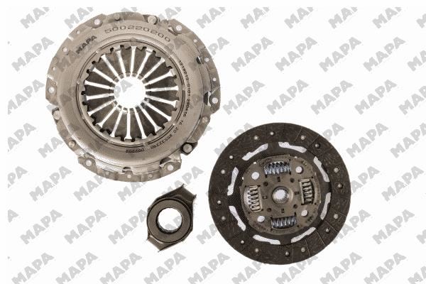 MAPA 001220800 Debriyaj Sistemi Debriyaj Seti - FORD FIESTA III (GFJ) uyumlu