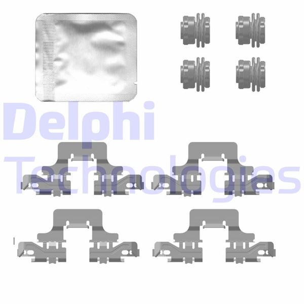 DELPHI LX0776 Fren Sistemleri Fren Diski - AUDI A4 B9 (8W2, 8WC) uyumlu