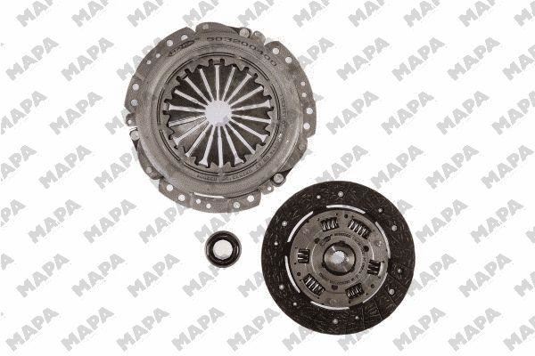MAPA 006200500 Debriyaj Sistemi Debriyaj Seti - PEUGEOT 206 Hatchback (2A/C) uyumlu