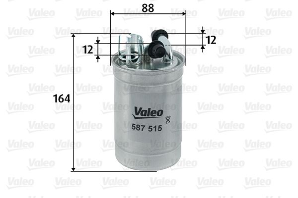 VALEO 587515 Yakıt Sistemi Yakıt Filtresi - AUDI A8 D2 (4D2, 4D8) uyumlu