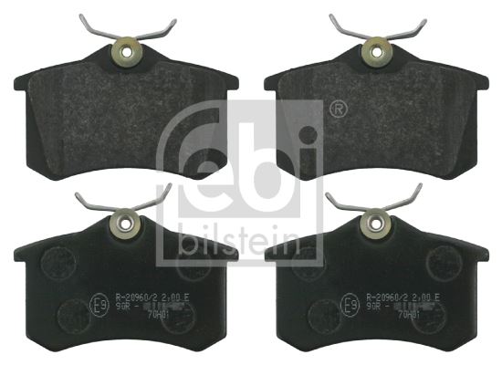 FEBI BILSTEIN 16146 Fren Sistemleri Fren Balatası - RENAULT MEGANE III Coupe (DZ0/1_) uyumlu
