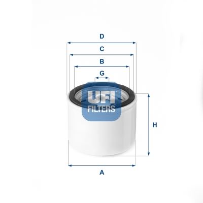 UFI 27.VGT.00 Motor Hava Filtresi - NEW HOLLAND TN-A uyumlu