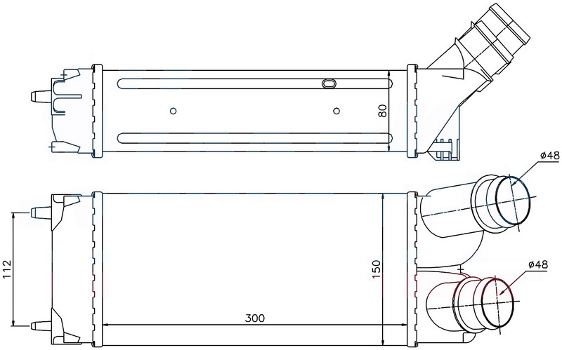 Turbo Radyatörü - IPE505080 Ürün Görseli