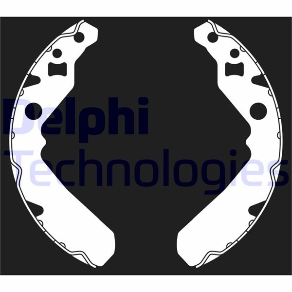 DELPHI LS2015 Fren Sistemleri Fren Pabucu - DAIHATSU CUORE VI (L251, L250_, L260_) uyumlu
