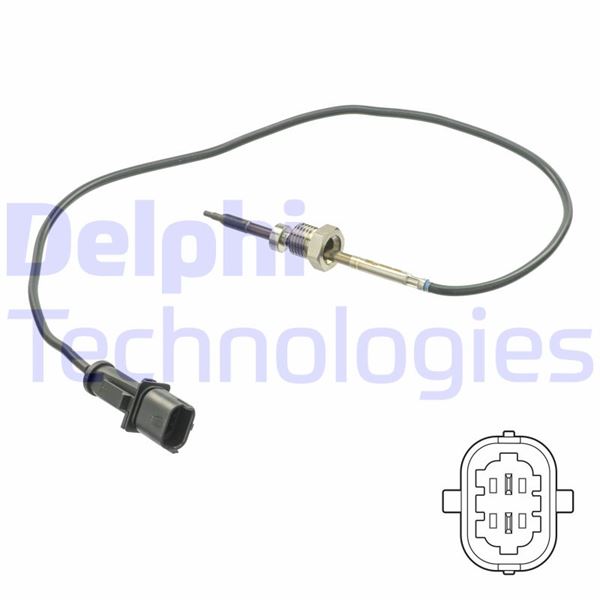 DELPHI TS30201 Emme & Egzoz Sistemi Egzoz Sensörleri - FIAT DOBLO Kasa/büyük limuzin (223_) uyumlu