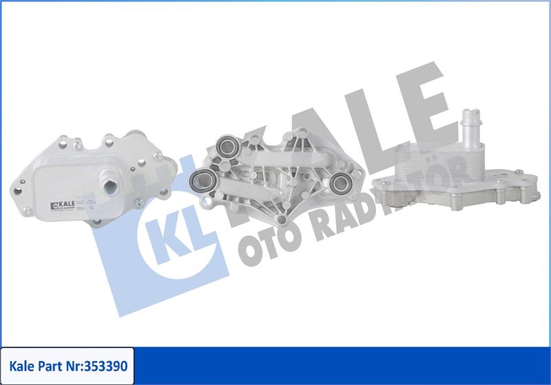 KALE OTO RADYATÖR 353390 Motor Yağ Soğutucusu - VAUXHALL ZAFIRA Mk III (P12) uyumlu