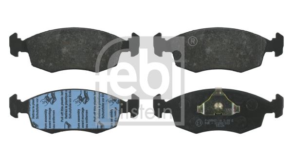 FEBI BILSTEIN 16021 Fren Sistemleri Fren Balatası - FORD SIERRA II Hatchback (GBC, GBG) uyumlu