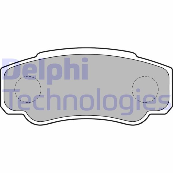 DELPHI LP1790 Fren Sistemleri Fren Balatası - PEUGEOT BOXER Minibüs/Otobüs (230P) uyumlu