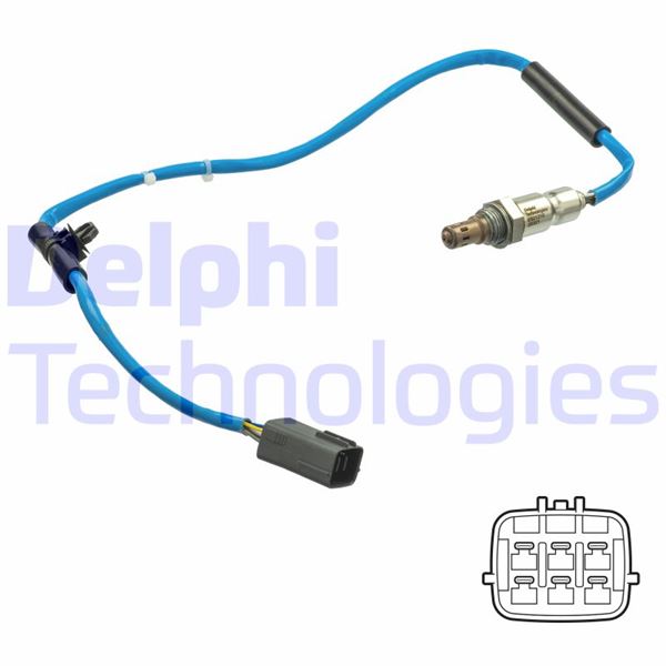 DELPHI ES21210-12B1 Emme & Egzoz Sistemi Egzoz Sensörleri - MAZDA 3 (BM, BN) uyumlu