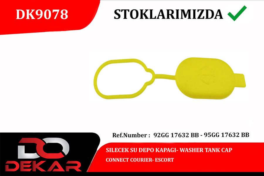 Silecek Su Deposu Kapağı - DEKAR - DK9078 Ürün Görseli