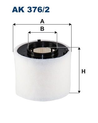 FILTRON AK 376/2 Motor Hava Filtresi - AUDI A4 B9 (8W2, 8WC) uyumlu