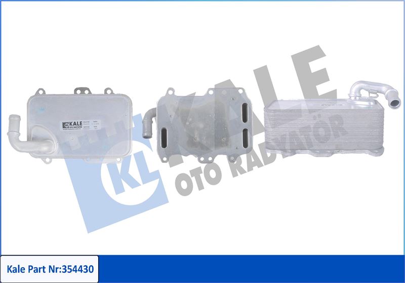 KALE OTO RADYATÖR 354430 Motor Yağ Soğutucusu - AUDI A7 Sportback (4GA, 4GF) uyumlu