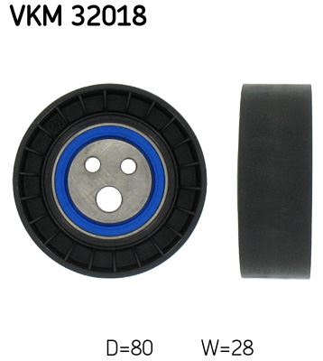 SKF VKM 32018 Motor Yönlendirme & Kılavuz Makarası - FIAT MAREA (185_) uyumlu