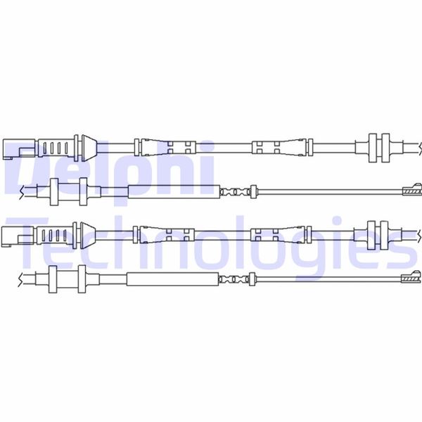 DELPHI LZ0213 Fren Sistemleri Aşınma Göstergesi - BMW 7 (F01, F02, F03, F04) uyumlu