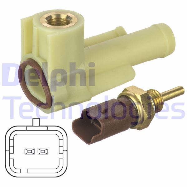DELPHI TS10472 Elektrik Sistemi Sensörler - FIAT PANDA (169_) uyumlu