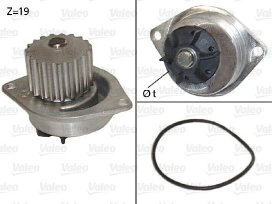 VALEO 506595 Motor Devirdaim - CITROËN SAXO (S0, S1) uyumlu