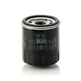 MANN-FILTER W 68 Motor Yağ Filtresi - RENAULT CLIO I (B/C57_, 5/357_) uyumlu