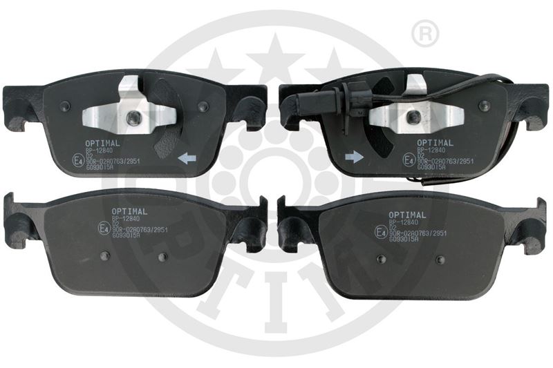 OPTIMAL BP-12840 Fren Sistemleri Fren Balatası - AUDI A4 B9 (8W2, 8WC) uyumlu