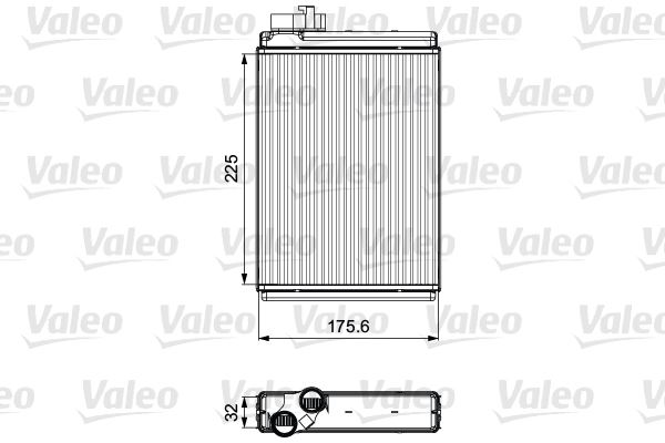 VALEO 811507 İklimlendirme Sistemi İç Mekan Isı Değiştirici - AUDI A5 (8T3) uyumlu