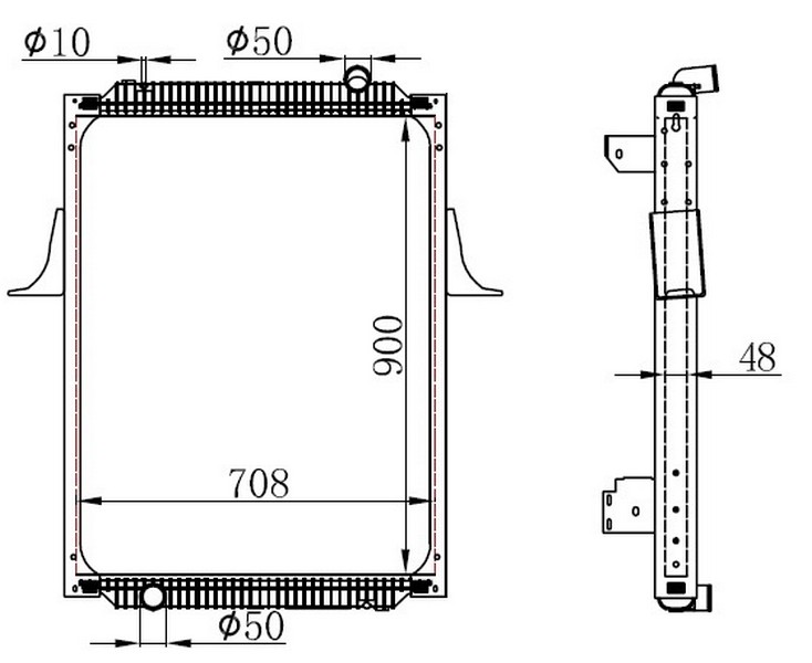 Su Radyatörü - BRN030V40 Ürün Görseli