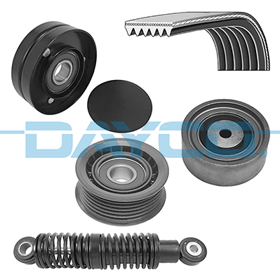 DAYCO KPV545 Motor Kayış Kasnağı - AUDI A6 C5 (4B2, 4B4) uyumlu