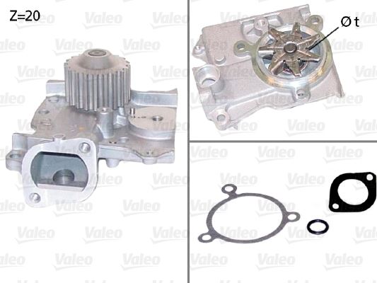 VALEO 506685 Motor Devirdaim - MAZDA 626 II (GC) uyumlu