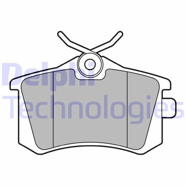 DELPHI LP3346 Fren Sistemleri Fren Balatası - VW PASSAT B3/B4 (3A2, 35I) uyumlu