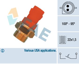 FAE 36340 Soğutma Sistemi Kontrol Ünitesi - FORD FIESTA II (FBD) uyumlu