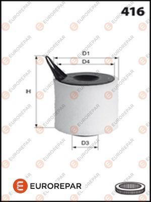 EUROREPAR 1613722780 Motor Hava Filtresi - BMW 3 Touring (E91) uyumlu
