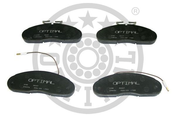 OPTIMAL BP-09647 Fren Sistemleri Fren Balatası - NISSAN TRADE Platform şasi uyumlu