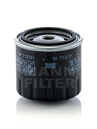 MANN-FILTER W 712/31 Motor Yağ Filtresi