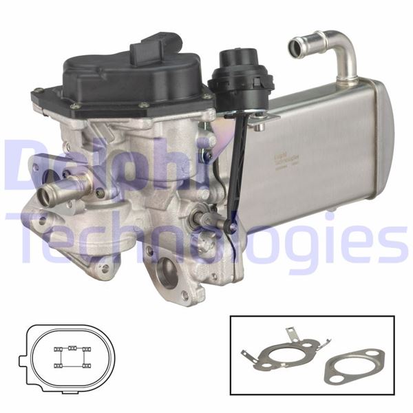 DELPHI EG10584-12B1 Motor EGR Parçaları - AUDI A6 C7 (4G2, 4GC) uyumlu
