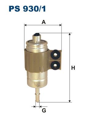 FILTRON PS 930/1 Yakıt Sistemi Yakıt Filtresi - HONDA ACCORD VI (CK, CG, CH, CF, CL) uyumlu
