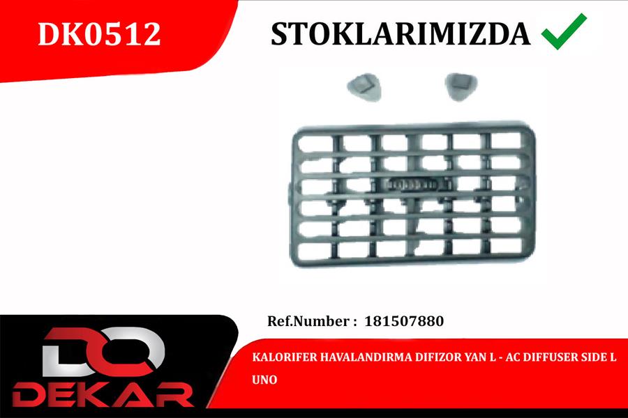 Havalandırma Difüzörü - DEKAR - DK0512 Ürün Görseli