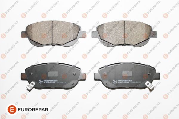 EUROREPAR 1617283980 Fren Sistemleri Fren Balatası - TOYOTA AVENSIS Sedan (_T27_) uyumlu