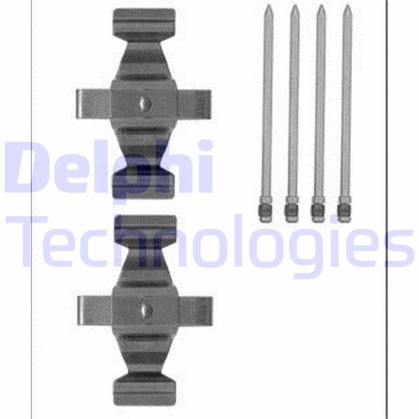 DELPHI LX0566 Fren Sistemleri Fren Diski - MERCEDES-BENZ C-SERISI T-Model (S203) uyumlu